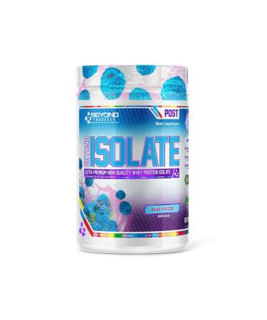 Beyond Yourself - Beyond Isolate Protein Candy Series | Ultra-Premium Whey Protein Isolate Micro-Filtered Fast Absorbing | Sugar-Free Gluten-Free No Artificial Additives or Fillers | Nostalgic Candy Flavors 26g Protein 121 Calories | 2lbs Blue Freeze