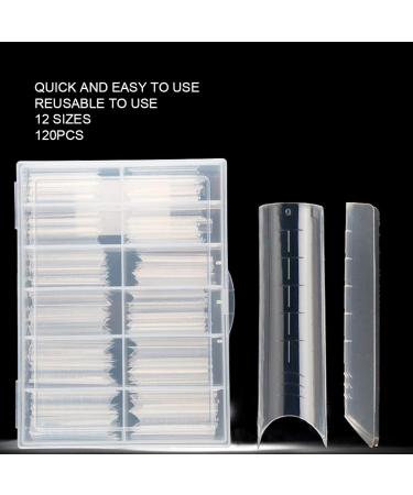 False Nail Tip Easy Identification Artificial Nail Tip HighQuality Materials Quick And Easy Manicure Store Beauty Salon Salon Shop for Home - Buy Online on GoSupps.com