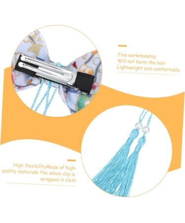 minkissy 2 Pairs Hairpin Kids Hair Accessories Metal Flower Hair Clip Pearl Bow Kid Glitter Barrettes Bowknot Hair Pins Women Barrettes Bow Hair Clips Women Hairpins Tassel Hairpins Miss - Buy Online on GoSupps.com