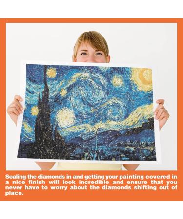 5D Diamond Painting Sealer & Glue | Permanent Hold & Shine Effect | Fast-Drying Formula | Puzzle Glue 4.2 oz - Buy Online on GoSupps.com
