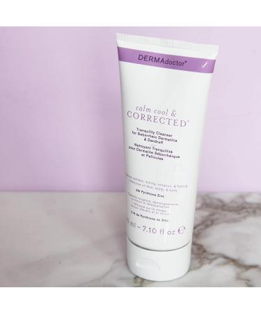 DERMAdoctor Tranquility Cleanser - 2% Pyrithione Face & Body Wash for Dry Itchy Skin Dandruff Relief - 7.10 oz - Buy Online on GoSupps.com