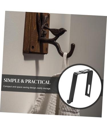Alipis 4pcs Hook Storage Clothes Rack Hangers Hooks Metal Coat Hook Hat Hook Home Hook Door Hook Iron Towel - Buy Online on GoSupps.com