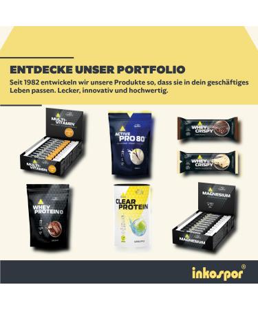 Inkospor Active Pro 80 Protein Shake - Pistachio Flavor 500g Bag | High Protein Low Carb International Shipping - Buy Online on GoSupps.com
