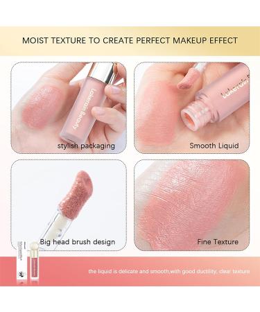 BEFIVECOK Liquid Blush - Natural Matte Velvet Finish - Peach Pink Shade - Buy Online on GoSupps.com