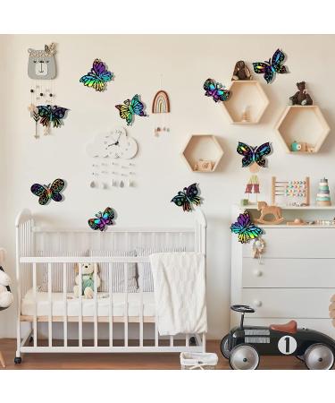 Lusofie 24 Pieces Butterfly Scratch Cards - Rainbow Spring Art Card Party Favors for DIY Crafts & Home Decoration - 6 Styles - Buy Online on GoSupps.com