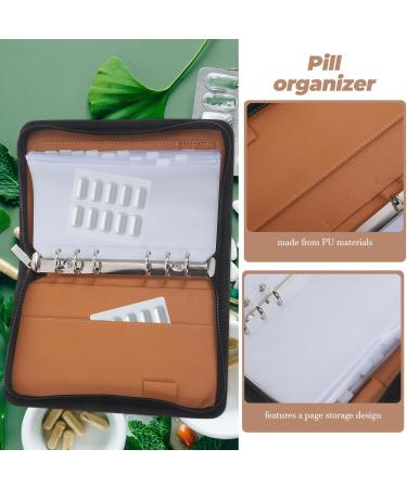 Mobestech Pill Organizer Bag - Portable Waterproof Storage with 6 Pill Pouches for Travel & Home - Ideal for Vitamins & Medicine - Buy Online on GoSupps.com