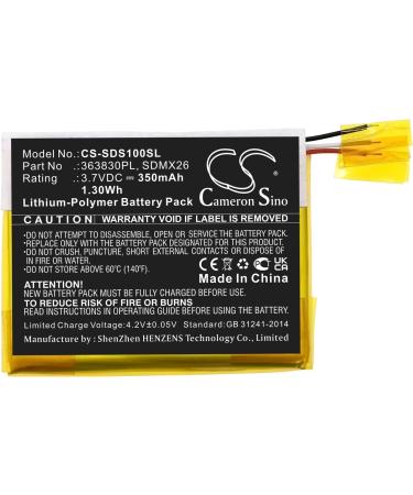 Buy SDMX26 363830PL 350mAh Battery for Clip Jam & Sansa Clip - Fast International Shipping - Buy Online on GoSupps.com