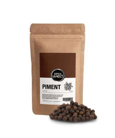 Spicy Welt Piment de Jama que Entier (100g) Baies de Bois d'Inde | Pour Marinade Charcuterie Bouillon & Boissons Chaudes | Ar me Cannelle & Girofle | 100% Naturel Sans Additifs