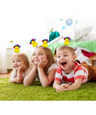 Yellow Duck Hair Clips | 10 Cute Duck Hairpins | Soft Cartoon Plush Duck Hairpin Collection Accessories | Yellow Duck Shaped Hairpin Set Festive Atmosphere Decoration - Buy Online on GoSupps.com