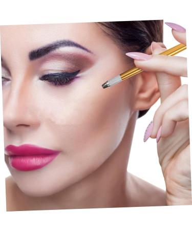DRESSOOS Supply Pencil Manual Make Makeup Eyebrow Professional Aluminium Alloy Microblading Pen Embroidered 14.2x0.9cm Golden - Buy Online on GoSupps.com