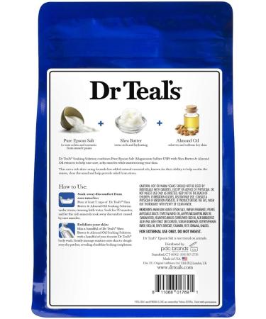 Dr Teal's Salt & Foam Bath Variety Gift Set - 3 Pack (130oz) | Rosemary & Mint Shea Butter & Almond Oil Melatonin Foam Bath | Essential Oils for Stress Relief & Aches - International Shipping Available - Buy Online on GoSupps.com