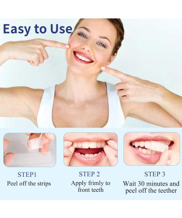 28 Teeth Whitening Strips - Fast Non-Sensitive Bleaching for Coffee Soda & Wine Stains | Shop Internationally - Buy Online on GoSupps.com
