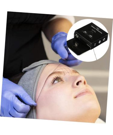 Beavorty 3pcs Ink Pattern Embroidery Thread Ruler Eyebrow Mapping Thread Brows Eyebrow Ruler Draw a Line 1 count (Pack of 1) Blackx3pcs - Buy Online on GoSupps.com