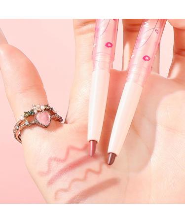 Jingmiger Lip Pencil - 14g Double Ended Cosmetics Beauty | Lip Makeup Pencil For Women and Girls Travel Holidays Parties Evenings Social Events - Buy Online on GoSupps.com