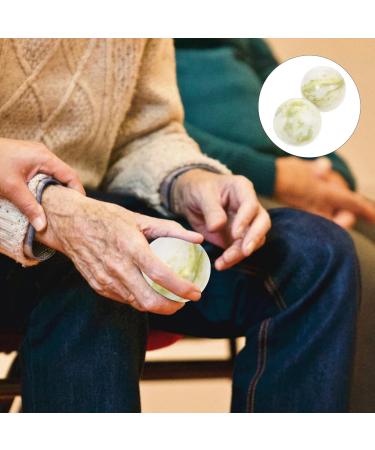 Buy Homsfou Set of Chinese Massage Balls - Gymnastics & Baoding Hand Balls for Health & Relaxation - Buy Online on GoSupps.com