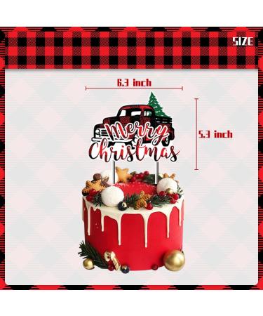 Norinoya 12Set Christmas Cupcake Toppers and Wrappers Merry Christmas Cake Topper for Christmas Eve Party Decorations Party Supplies Christmas-12 - Buy Online on GoSupps.com