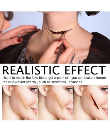  Shanrya Scar Wax Coagulated Blood Kit Safe Real Effect Scar Wax 30g for Cosplay - Buy Online on GoSupps.com