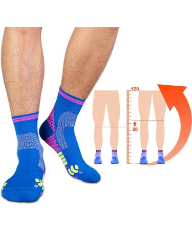 2023 Far Infrared Schorl Titanium Ion Heightening Socks - White Medium - Buy Online on GoSupps.com