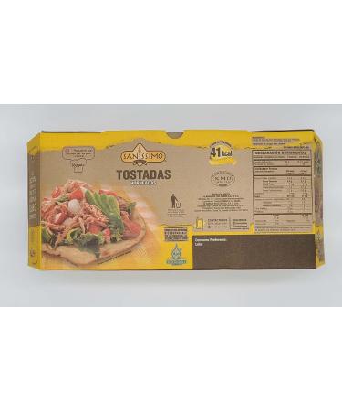 3 Pack SANISSIMO 100% Corn Tostadas - Gluten Free Crunch (240g each) - Buy Online on GoSupps.com