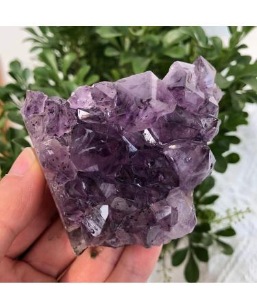 Natural Crystal Rough Natural Geode Amethyst Rough Stone Crystal Cluster Quartz Specimen Beautiful Crystal (Size : 200g) - Buy Online on GoSupps.com