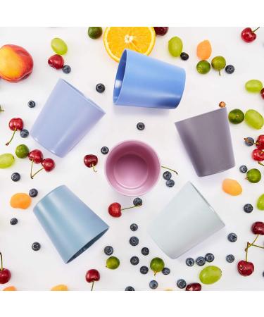 6pcs Bamboo Kids Cups for Baby Feeding | Toddler Drinking Tableware Set - Buy Online on GoSupps.com