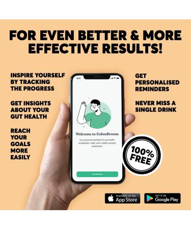 ColonBroom Tropical Fruits Psyllium Husk Powder Colon Cleanser - Vegan & Gluten-Free Fiber Supplement for Constipation & Bloating Relief - 60 Servings - Buy Online on GoSupps.com