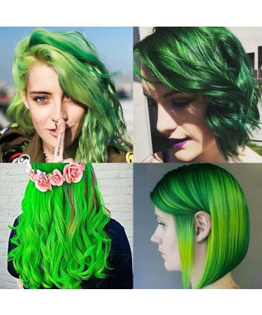Green Hair Wax Color  SOVONCARE Temporary Hair Dye Wax Natural Instant Hairstyle Cream for Women & Men Party  Cosplay  Halloween 4.23 oz (Green) 4.23 Ounce (Pack of 1) #2 Green - Buy Online on GoSupps.com