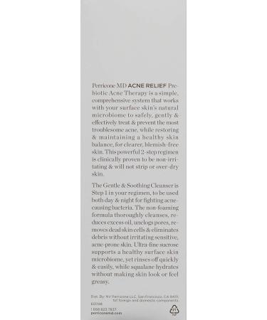 Perricone MD Acne Relief Gentle & Soothing Cleanser 6 oz - Buy Online on GoSupps.com