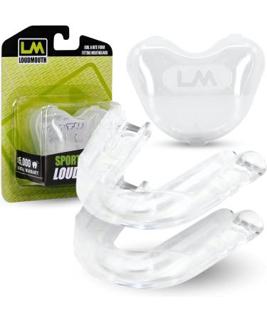 Loud Mouth Sport Slim-Fit Boil & Bite Mouth Guard - Pack of 2