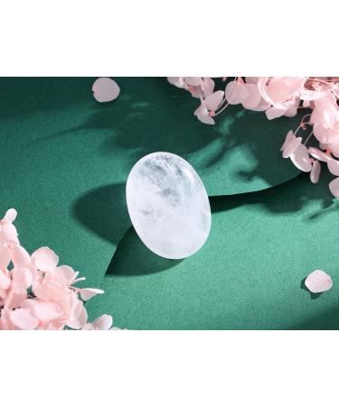 Buy XIANNVXI Clear Quartz Oval Stones - Natural Healing Crystals & Reiki Gemstones for Pocket & Palm Use - Buy Online on GoSupps.com