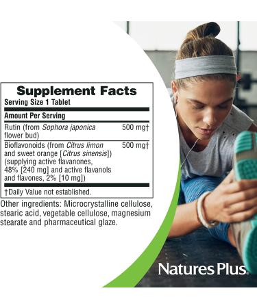 Nature's Plus Biorutin 1000 mg - 90 Tablets | Immune Support & Antioxidant - Buy Online on GoSupps.com