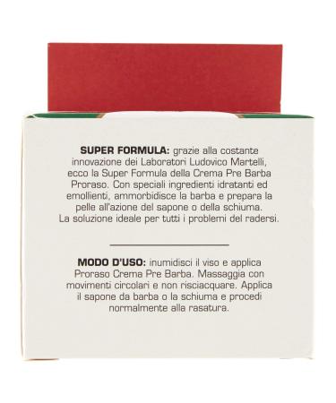 Proraso Pre Shave Cream White - 100ml | Soothing & Hydrating Shaving Preparation | International Shipping Available - Buy Online on GoSupps.com