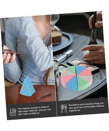 Buy Minkissy 10 Sets Triangular Sponge Puff - Makeup Blending Sponge Pads for Flawless Face Foundation | Portable Makeup Tools - Buy Online on GoSupps.com