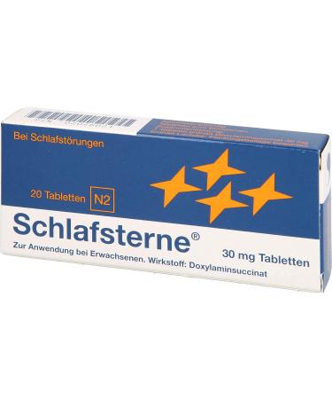 Schlafsterne 2x20 Tablets + Vitenda Hand Cream - Effective Sleep Aid for Insomnia & Restful Nights - Buy Online on GoSupps.com