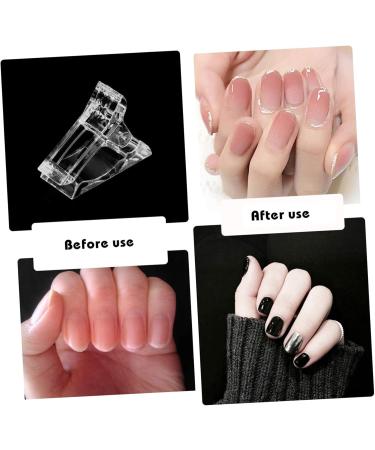 FOMIYES 4 Sets Nail Extension Set DIY Tools Manicure Art Kit DIY Accessories Nail Art DIY Accessory Nail Accessories Nails Kits Nail Kits Manicure Extension Patch Plastic Clip Double Head - Buy Online on GoSupps.com