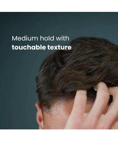 ManCave Texturising Hair Paste 75ml for Men - Natural Texture and Definition with Panthenol, Arginine, Caffeine - Vegan-Friendly Formula - Flexible Hold - Buy Online on GoSupps.com