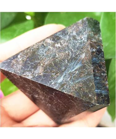 Crystal Rough Crystal Pyramid Natural Astrophyllite Garnet Quartz Point Gem Stone Egyptian Crystals Ornaments - Buy Online on GoSupps.com