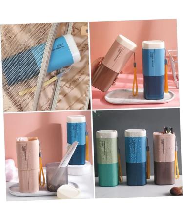 Anneomas 3-Piece Toothbrush Storage Box Set | Portable Travel Toothbrush & Toothpaste Holder | Ideal for Excursions - Buy Online on GoSupps.com