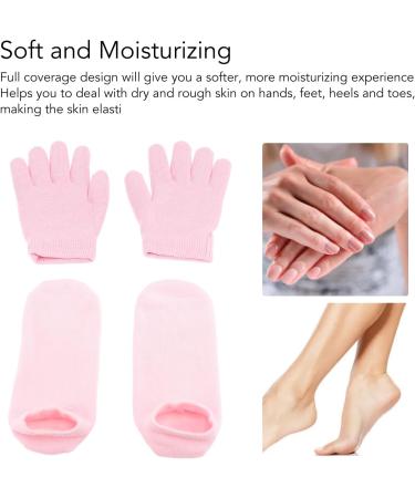 Gel Glove Socks Set Essential Oil Glove Socks Moisturizing Comfortable for Dry Feet Hands for Men (Narooteifh40t8kq7-12) - Buy Online on GoSupps.com