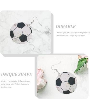 9 Pairs football earrings teen girls gifts basketball gift couples gift Leather Sports Earrings womens earrings fashion jewelry for women fashion earrings for women ear jewelries - Buy Online on GoSupps.com