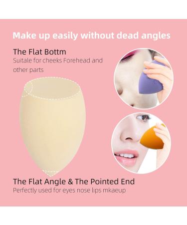 Dolovemk Makeup Sponge - Soft Latex-Free Beauty Blender for Smooth Foundation Application - 1 Pack in Skin Color - Buy Online on GoSupps.com
