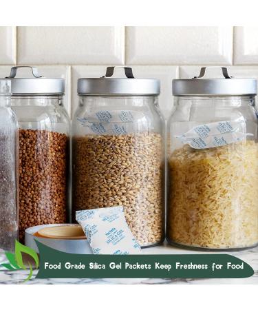 VACYAYA 5g Silica Gel Packets - 200 Count Food-Grade Moisture Absorbers for Storage & Preservation - Buy Online on GoSupps.com