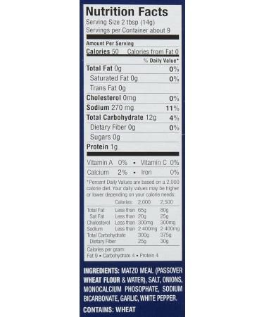 Streit's Matzo Ball Mix Kosher For Passover 4.5-Ounce (2-Pack) 4.5 Ounce (Pack of 2) - Buy Online on GoSupps.com