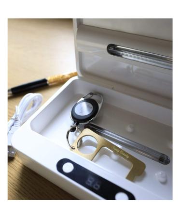 Portable UV Light Sanitizer Box - USA EPA Approved UVC Cleaner for Phones & Travel - Kill 99.9% of Germs by Savvy Beauty - Buy Online on GoSupps.com