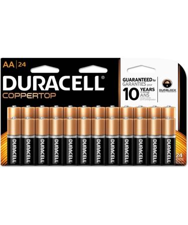 Duracell MN2400BKD01 Coppertop AAA Alkaline Batteries - 24 Pack with Duralock Power Preserve Technology - International Shipping Available - Buy Online on GoSupps.com