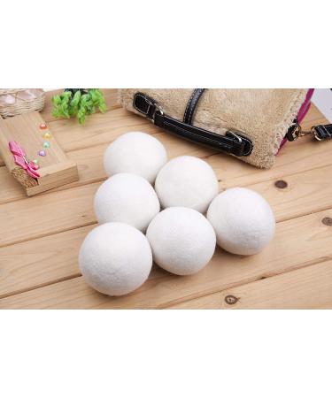 Eco-Friendly Wool Laundry Dryer Balls by Mili Felt - Reusable Extra Large Natural Fabric Softener Reducing Wrinkles | 100% Pure New Zealand Wool Made in Nepal - Buy Online on GoSupps.com