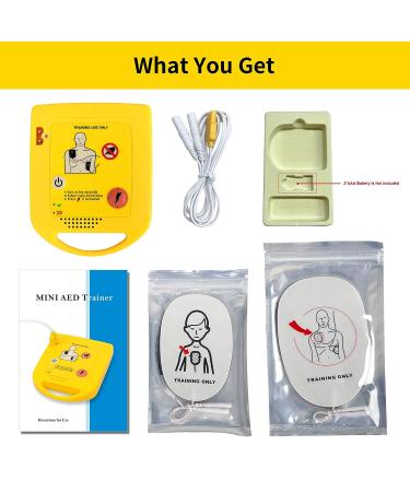 Mini AED Trainer XFT Portable AED Training Kit - English AED Training Device (XFT-D0009) - Buy Online on GoSupps.com