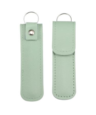 VOCOSTE 6Pcs Stainless Steel Ear Cleansing Tool Set with Faux Leather Packaging - Green - Buy Online on GoSupps.com