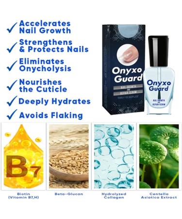 Onyxoguard Nail Growth And Repair Serum Onycholysisheal Nail Strengthening And Growth Conditioner Nail Growth And Strengthener Essence For Thin Nails And Growth (3PCS) - Buy Online on GoSupps.com