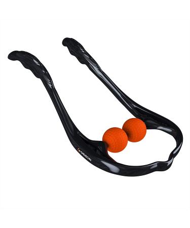 Gideon Neck and Shoulder Therapeutic Self-Massage Tool - Deep Tissue Dual Trigger Point Massager - Buy Online on GoSupps.com